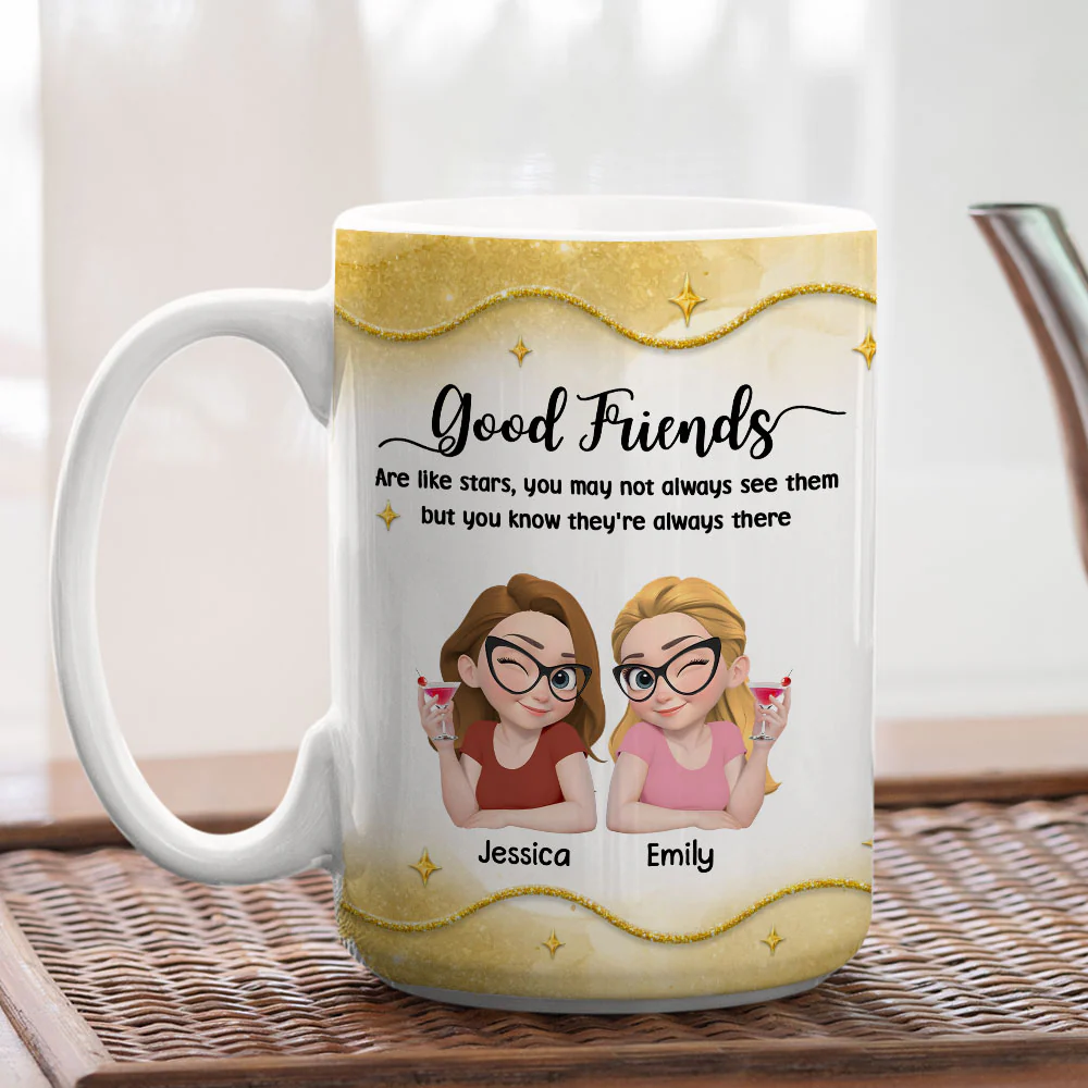 Like Stars - Personalized Custom Coffee Mug - Image 5