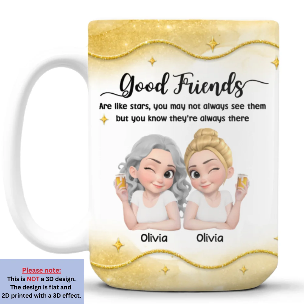 Like Stars - Personalized Custom Coffee Mug - Image 8
