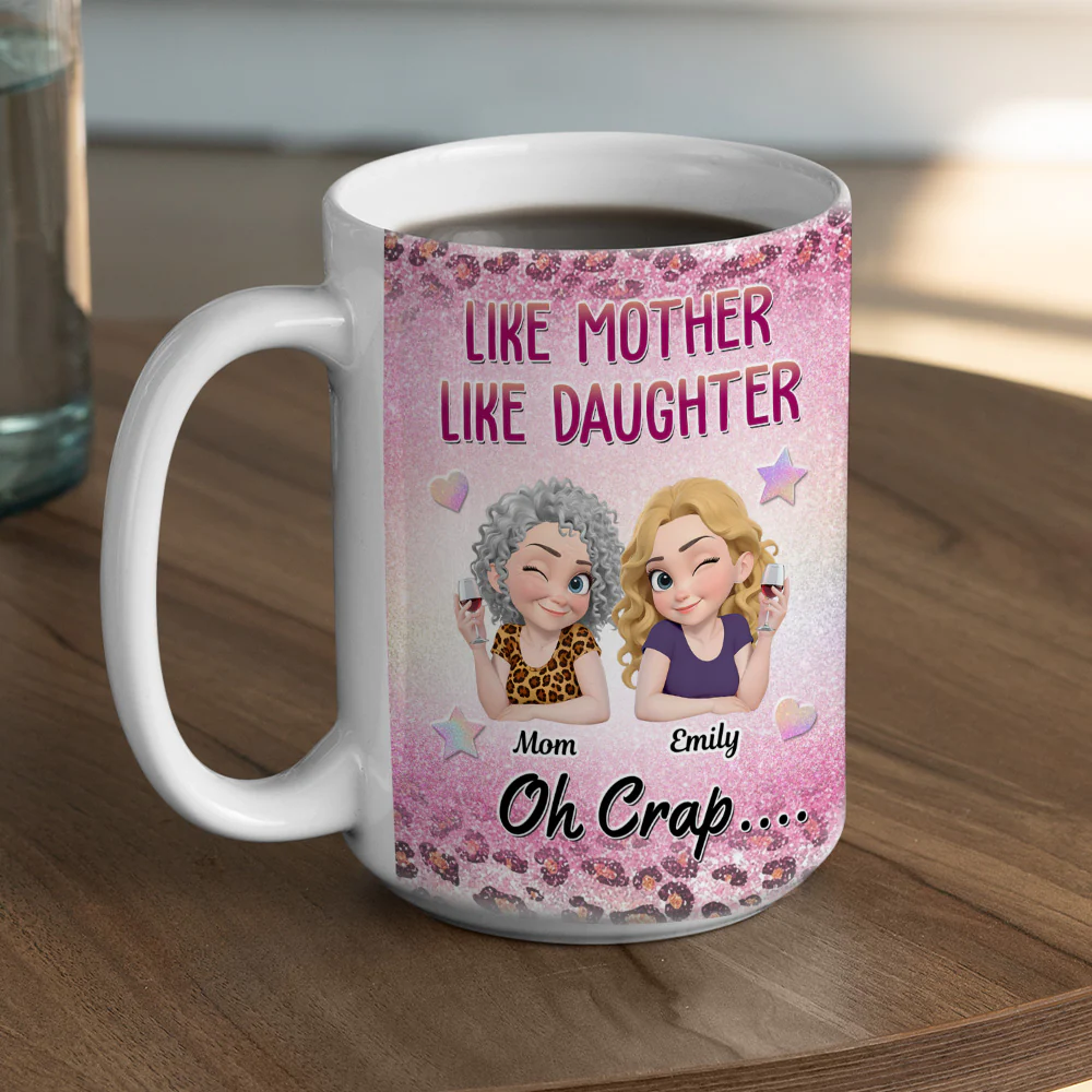 Like You And Me - Personalized Custom Coffee Mug - Image 5
