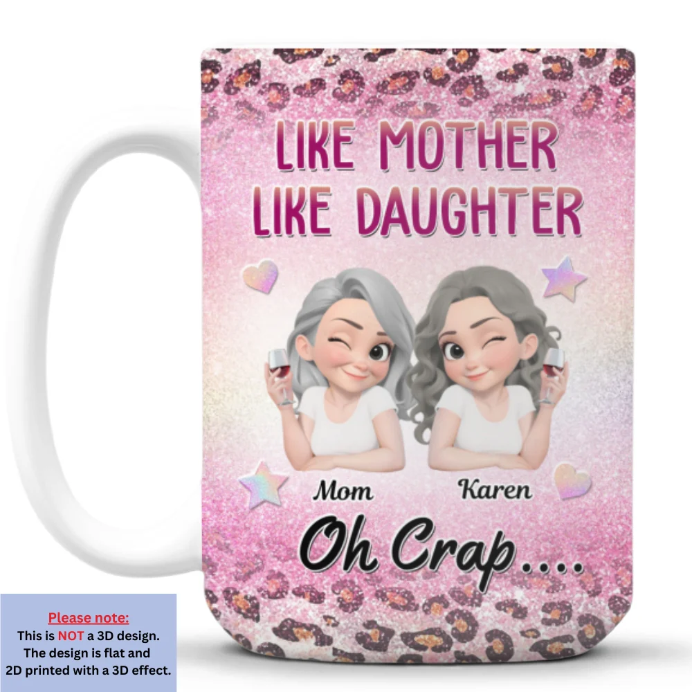 Like You And Me - Personalized Custom Coffee Mug - Image 8