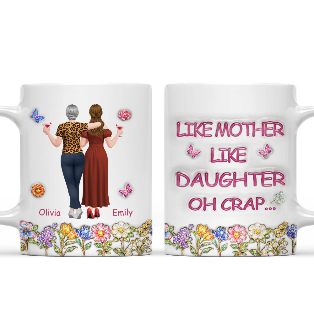 Like You Like Me - Personalized Custom 3D Effect Mug