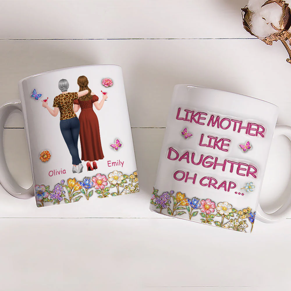 Like You Like Me - Personalized Custom 3D Effect Mug - Image 2