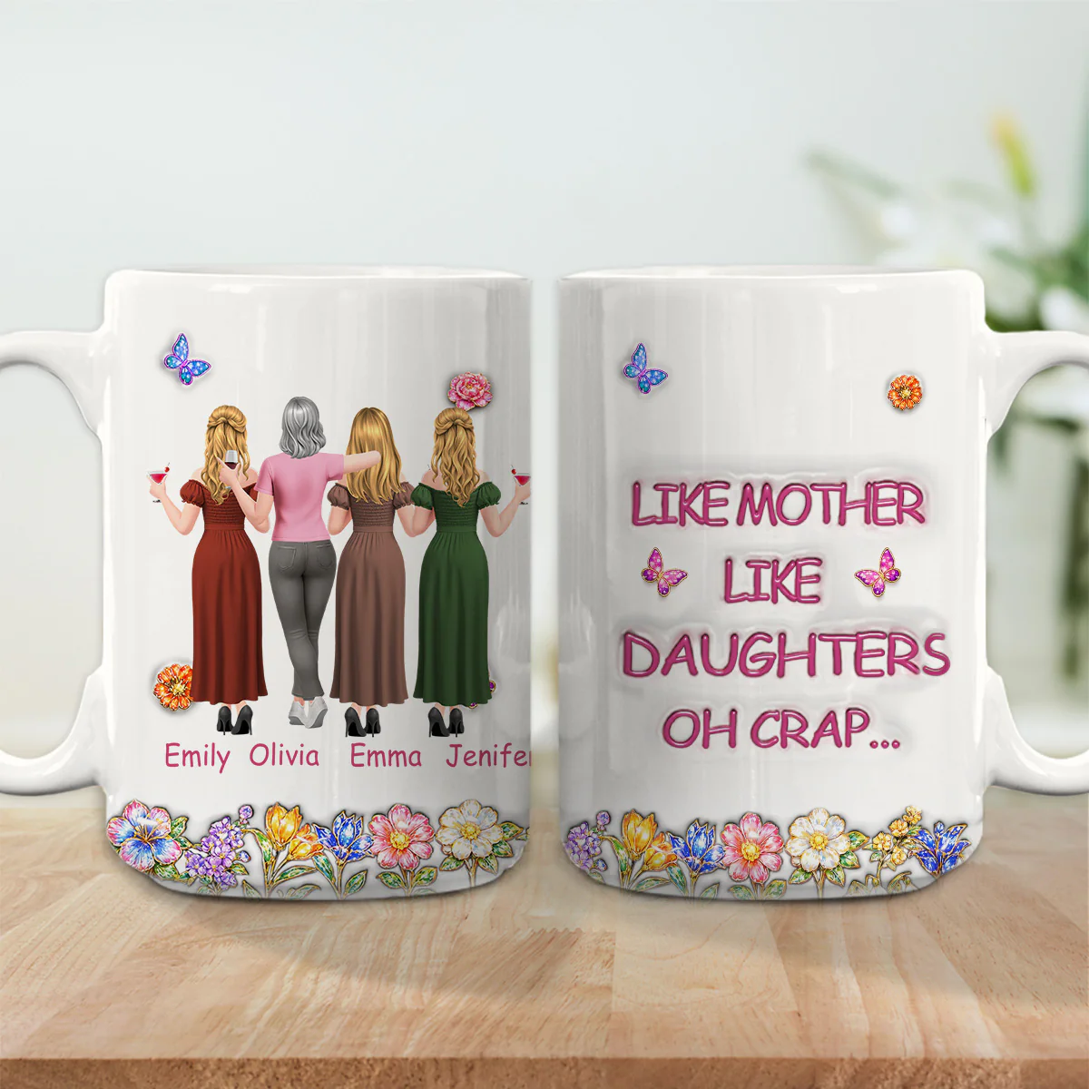 Like You Like Me - Personalized Custom 3D Effect Mug - Image 5