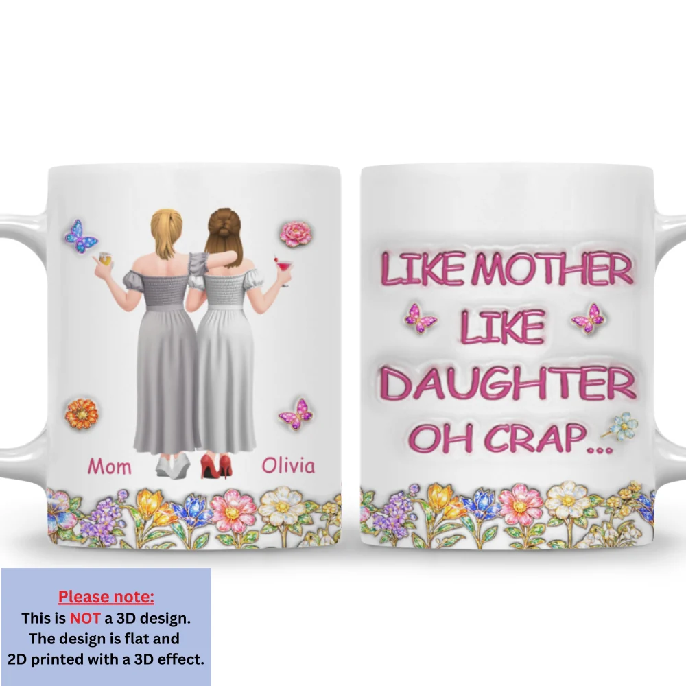 Like You Like Me - Personalized Custom 3D Effect Mug - Image 7
