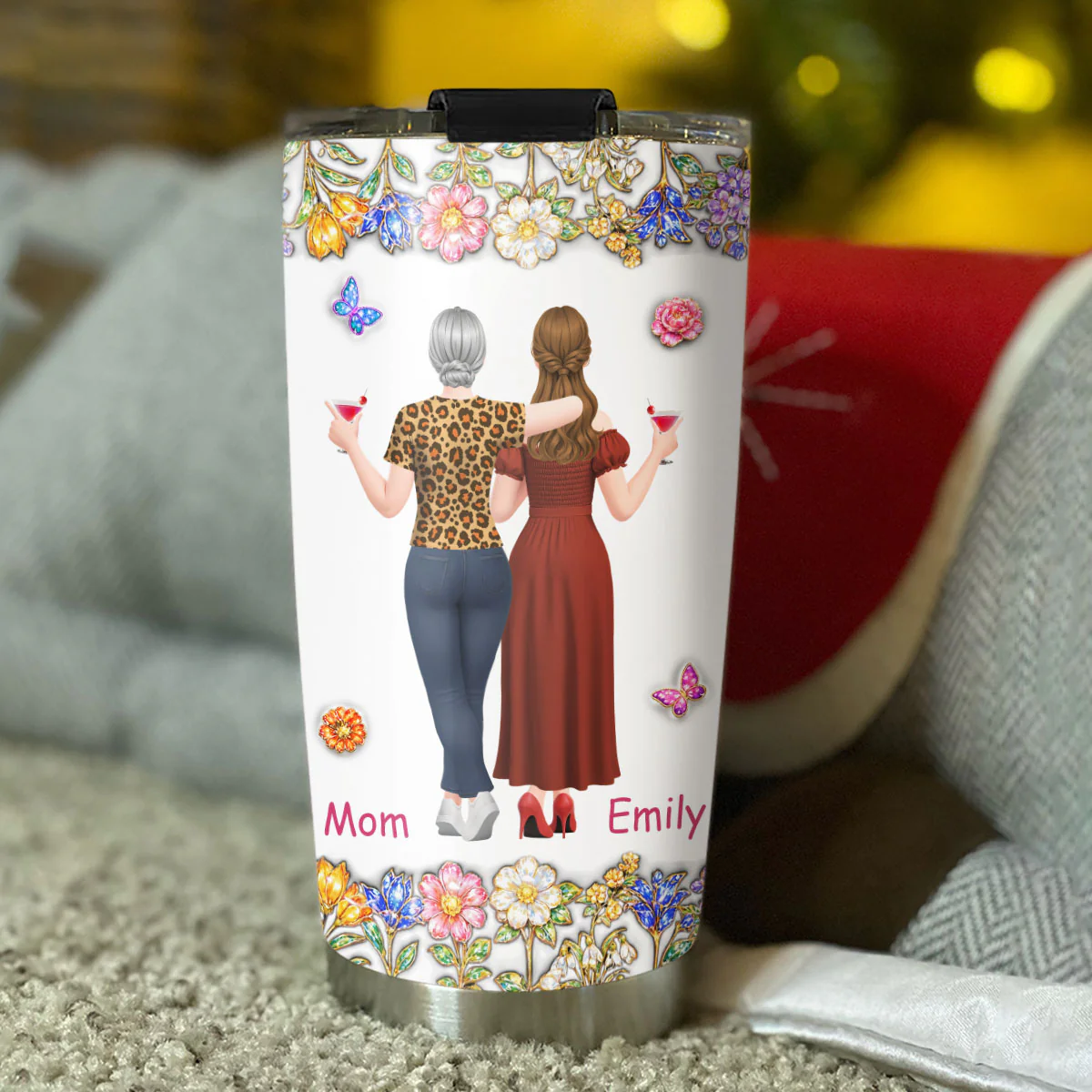 Like You Like Me - Personalized Custom 3D Effect Tumbler - Image 6
