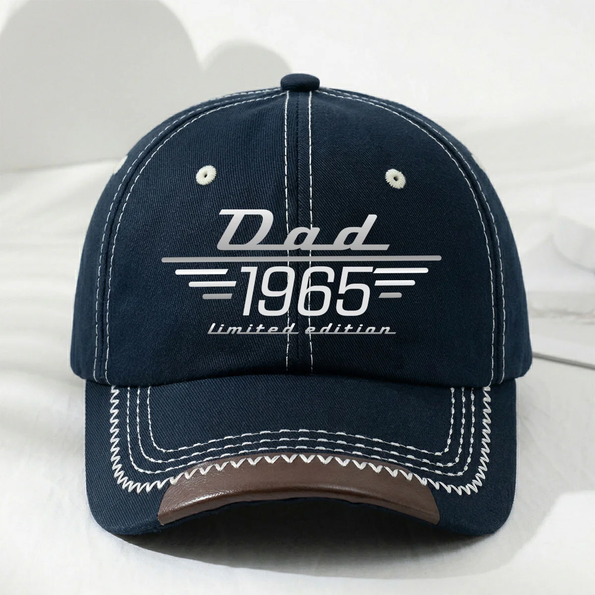 Limited Edition Daddy - Personalized Custom Vintage Soft Baseball Cap - Image 11