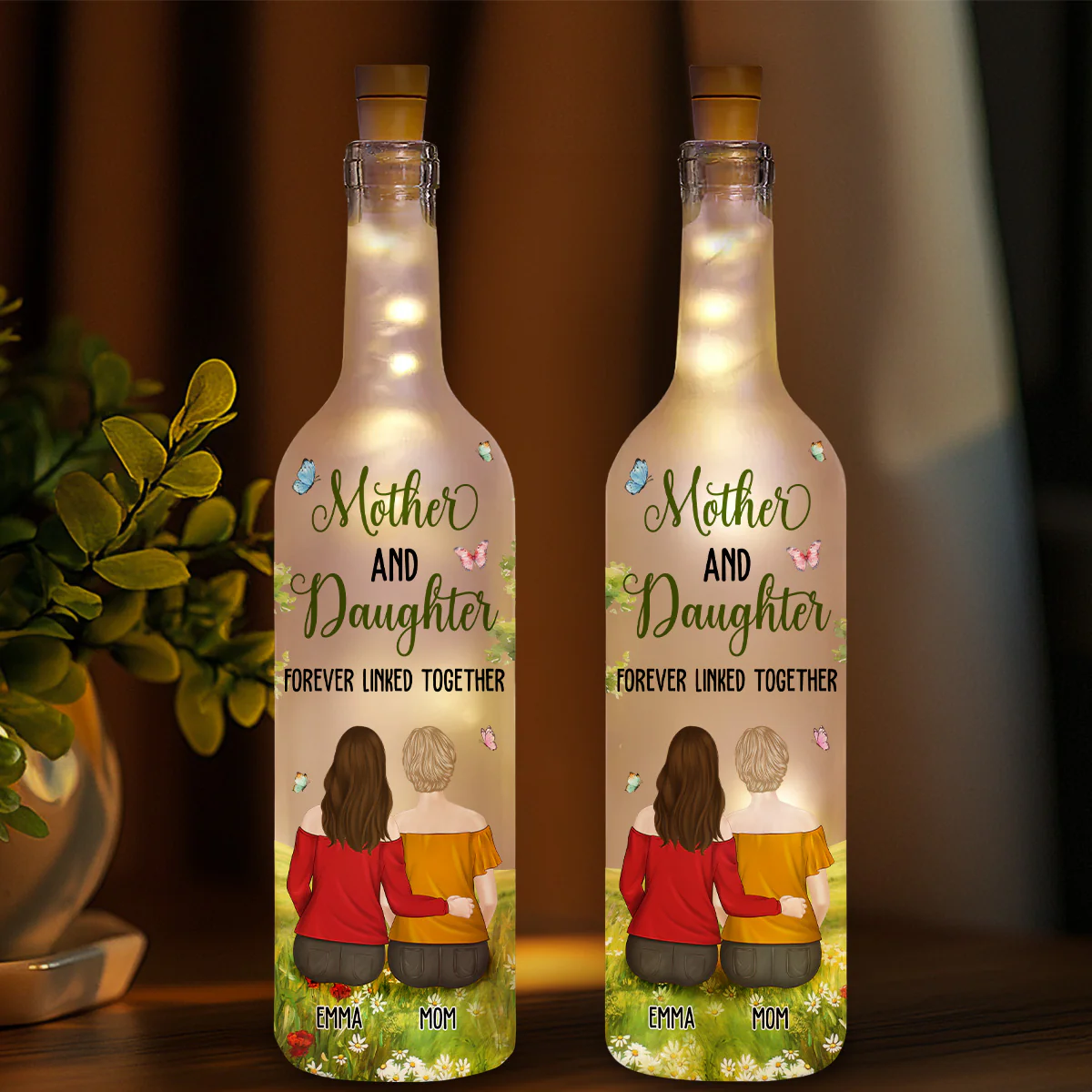 Link Forever - Personalized Custom Bottle Lamp - Image 2