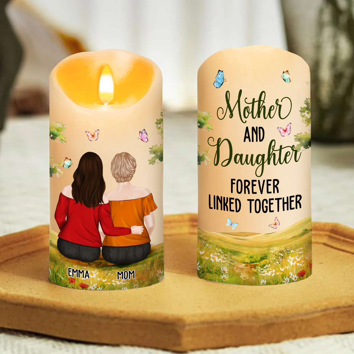 Link Forever - Personalized Custom LED Candle - Image 3