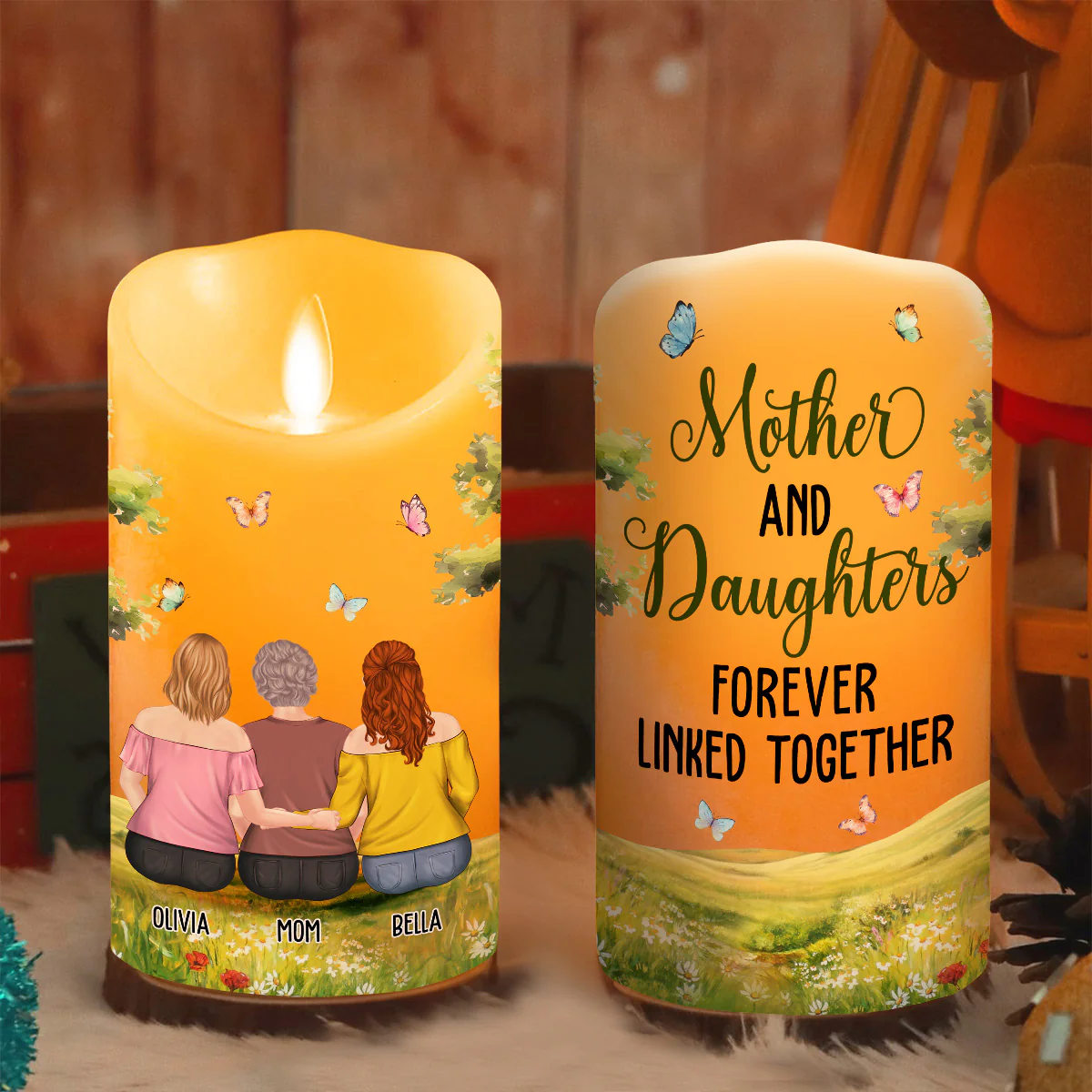 Link Forever - Personalized Custom LED Candle - Image 5