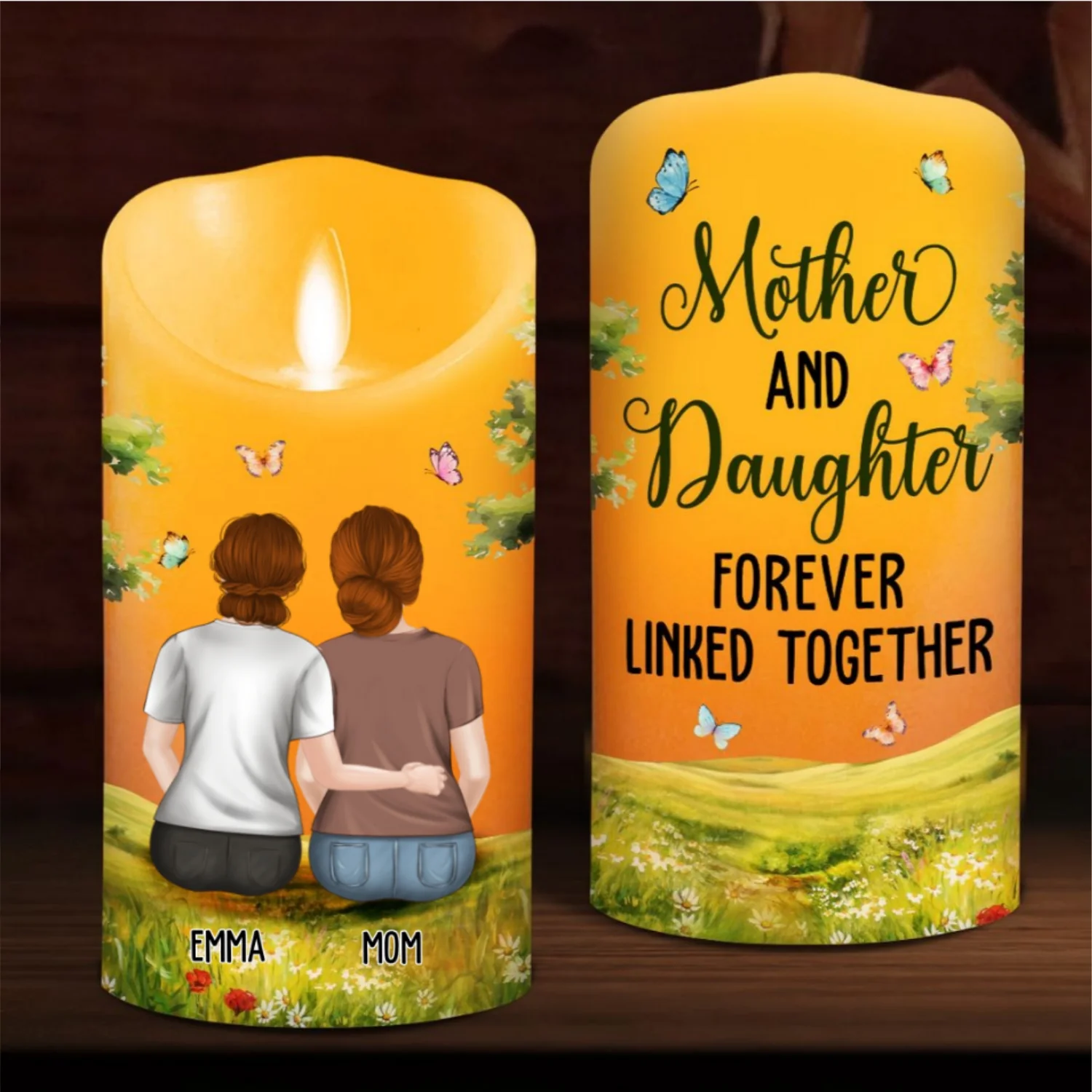 Link Forever - Personalized Custom LED Candle - Image 7
