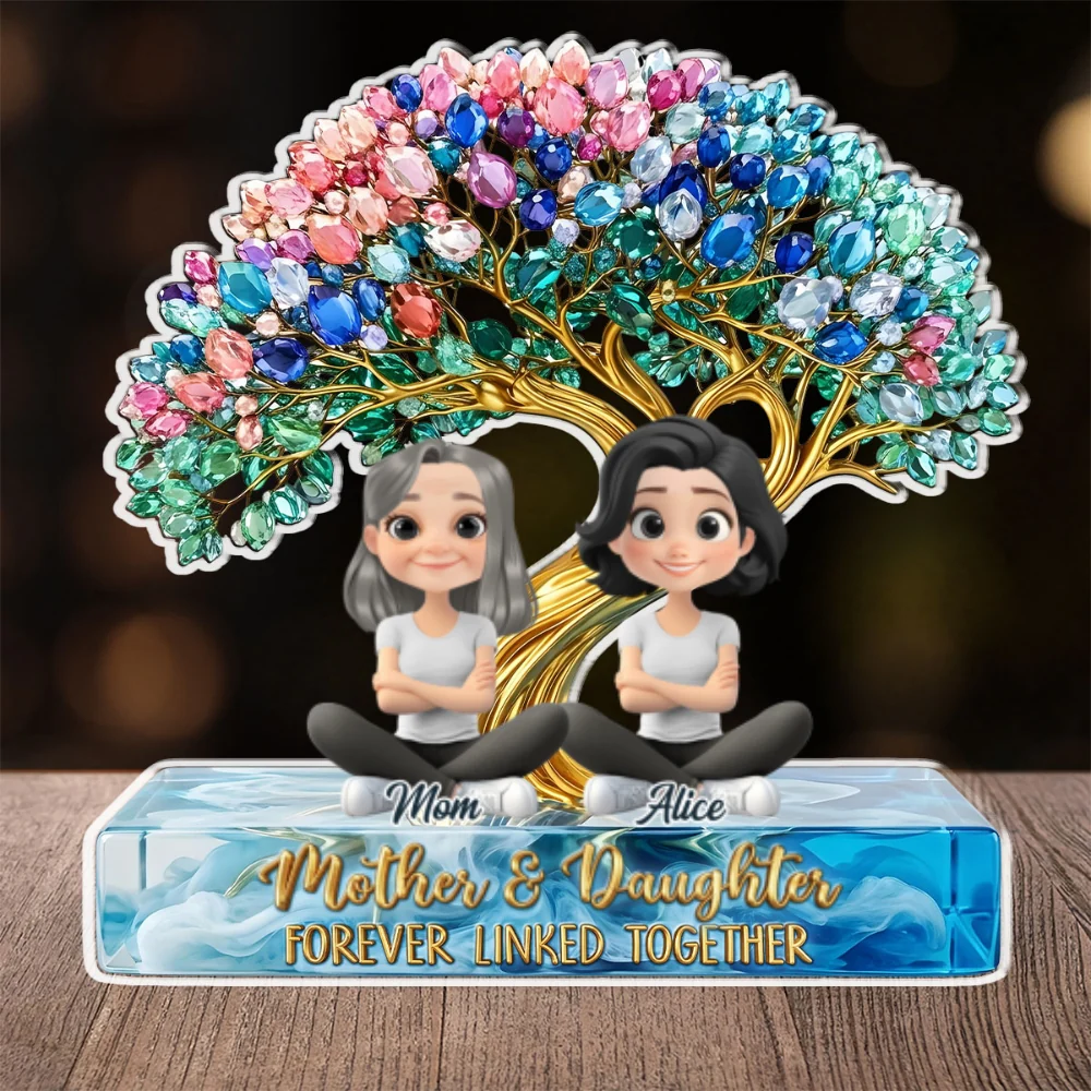 Linked Together - Personalized Custom Acrylic Plaque - Image 4