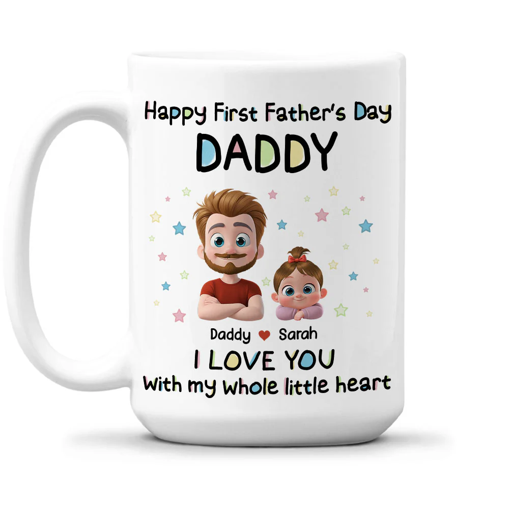 Little Baby - Personalized Custom Coffee Mug - Image 4