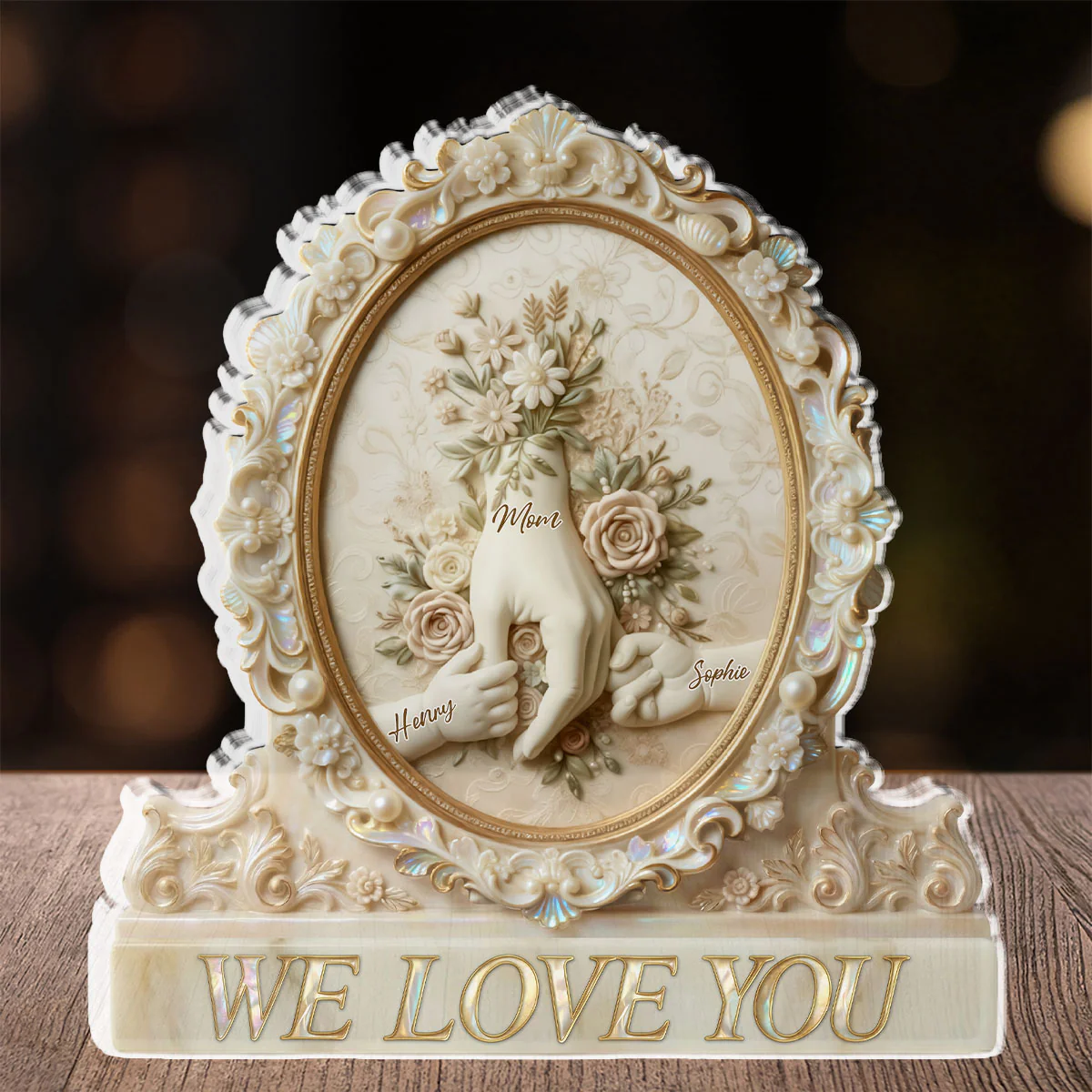 Little Blessings - Personalized Custom Acrylic Plaque - Image 2