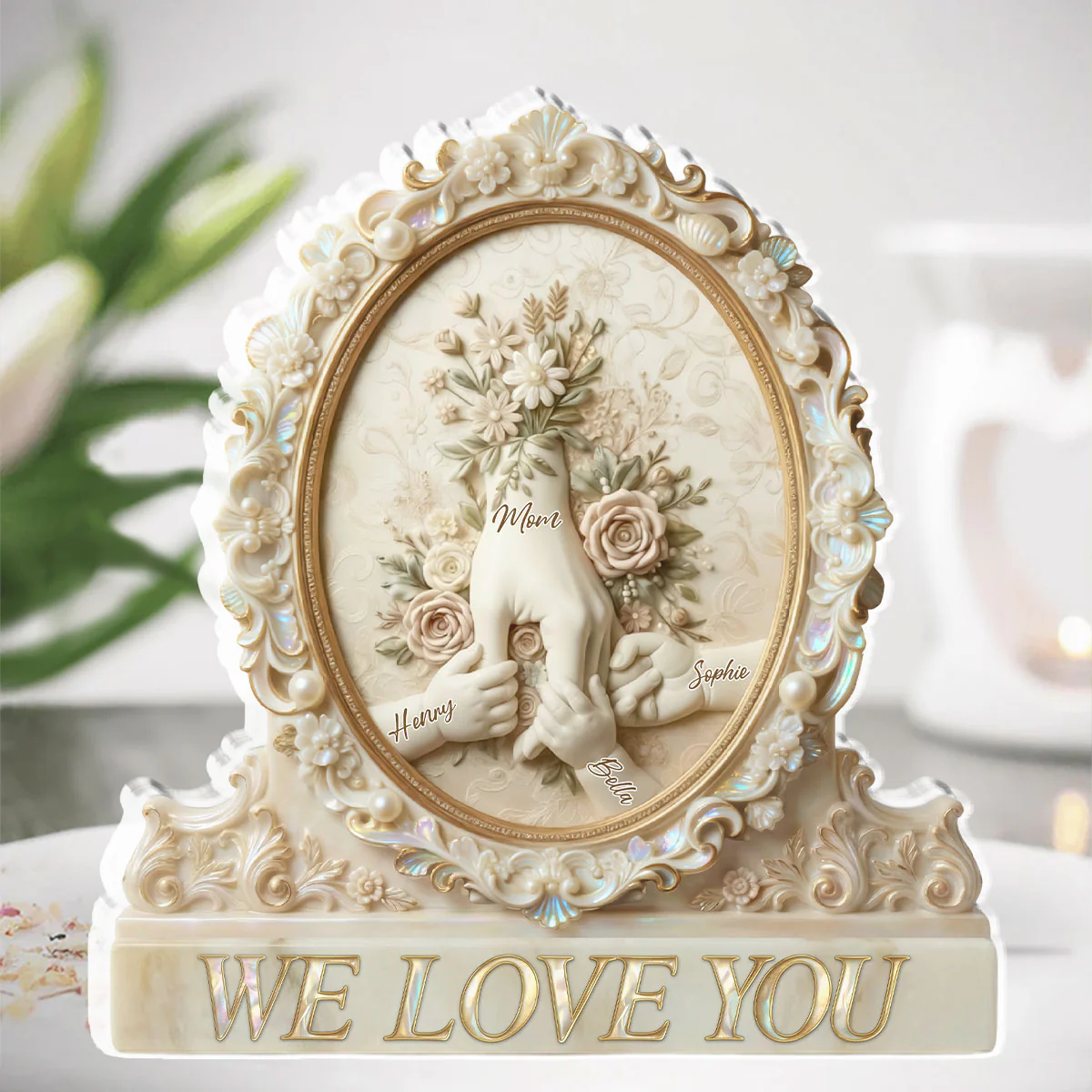 Little Blessings - Personalized Custom Acrylic Plaque - Image 3