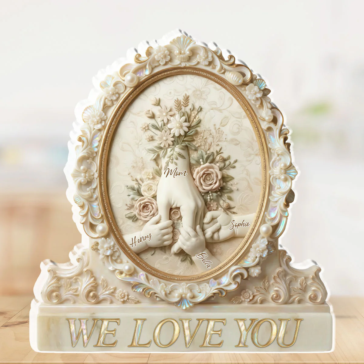 Little Blessings - Personalized Custom Acrylic Plaque - Image 5