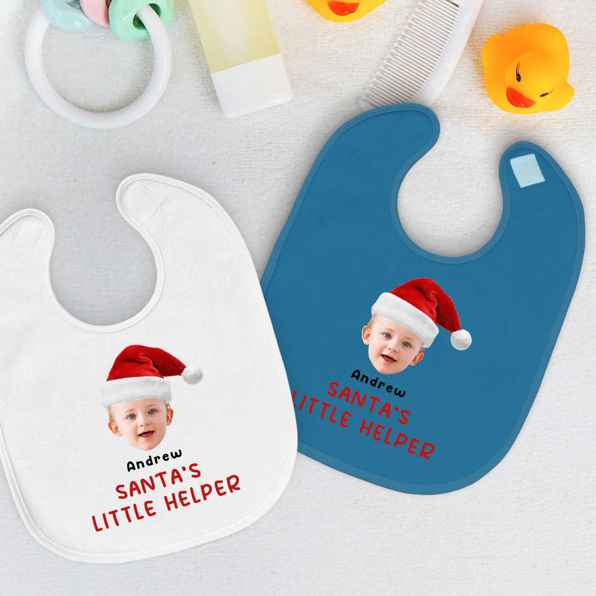 Little Helper - Personalized Custom Baby Bib - Image 3