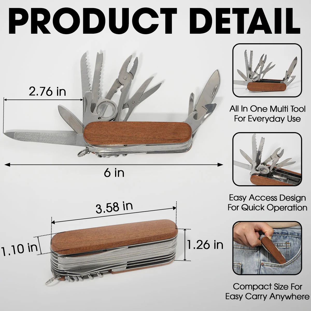 Little Helpers - Personalized Custom Pocket Multi Tool - Image 6