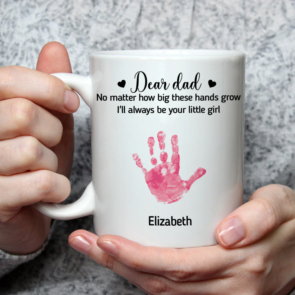 Little Kids Of Dad - Personalized Custom Mug - Image 2