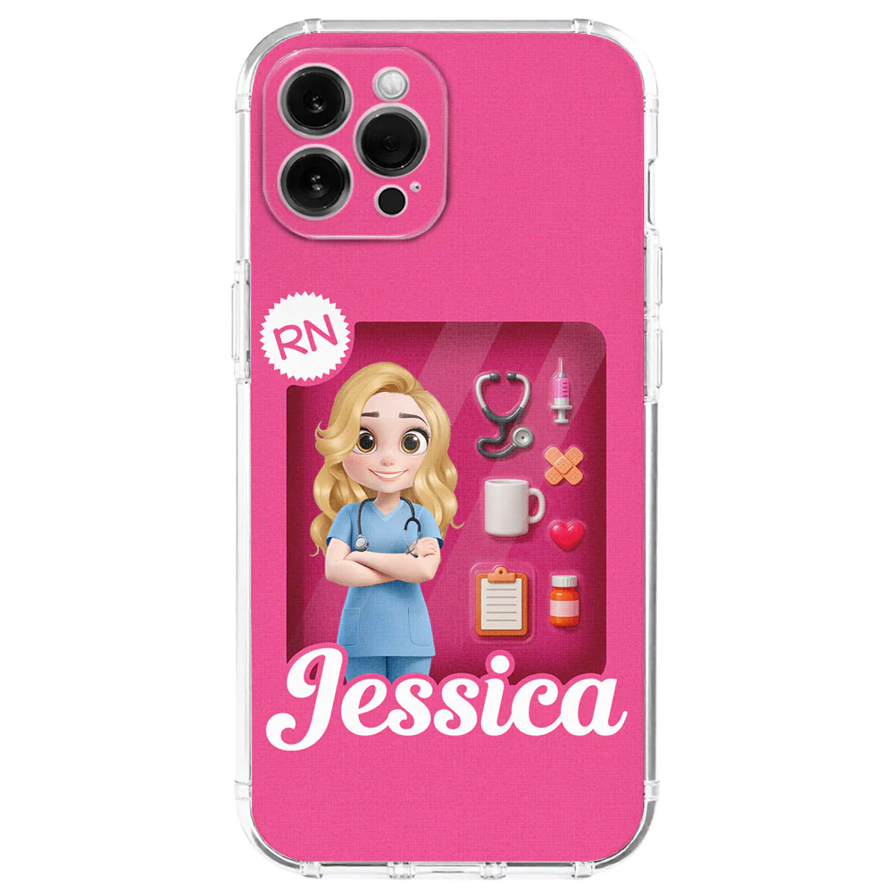 Little Nurse Hero - Personalized Custom Phone Case