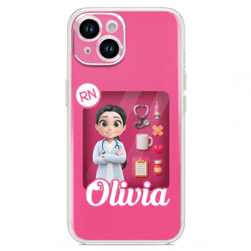 Little Nurse Hero - Personalized Custom Phone Case - Image 17