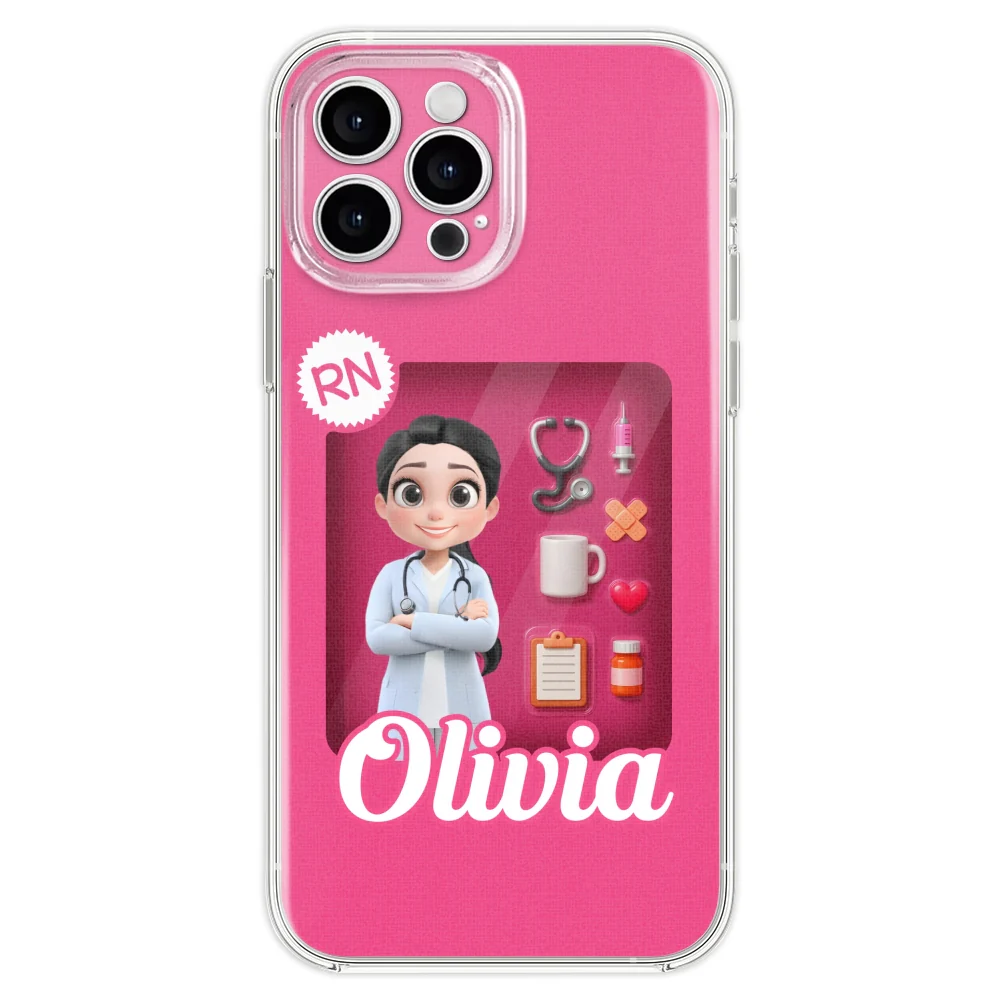 Little Nurse Hero - Personalized Custom Phone Case - Image 21