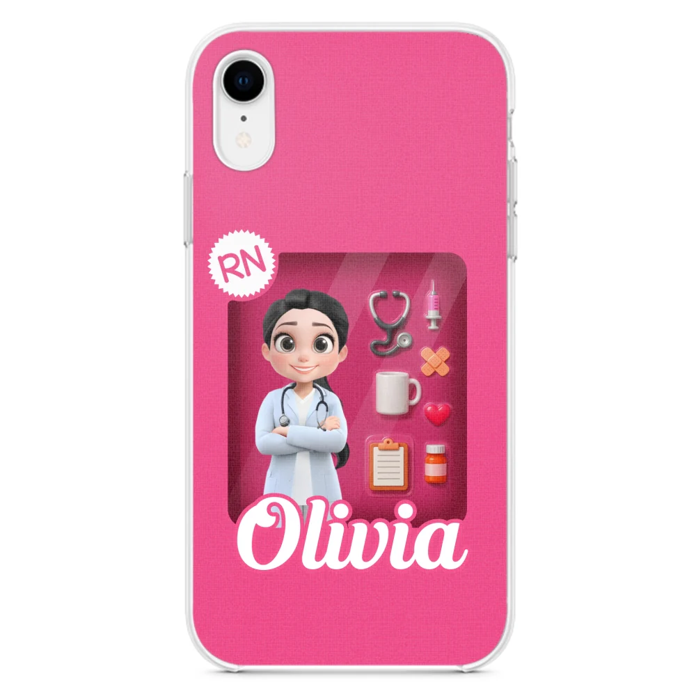 Little Nurse Hero - Personalized Custom Phone Case - Image 22