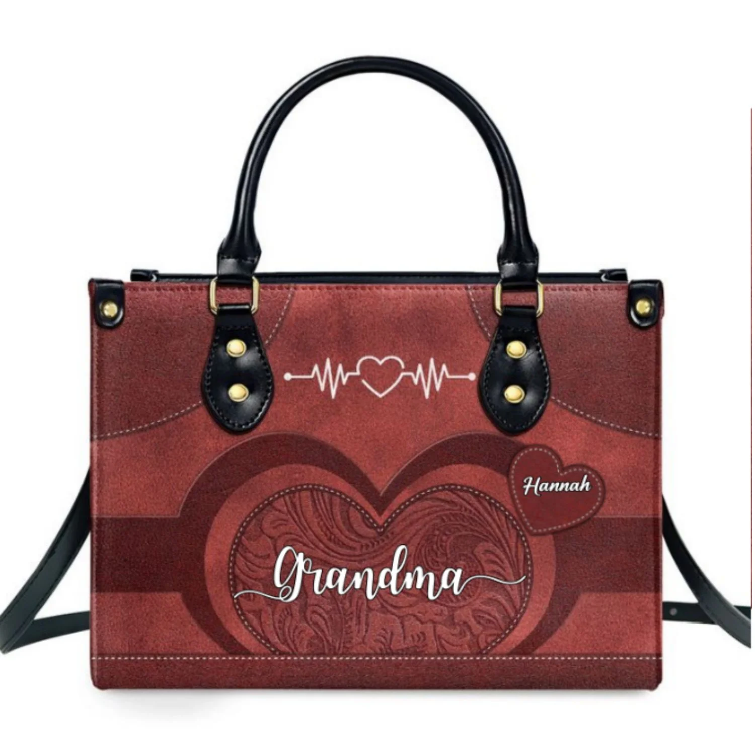 Little Sweethearts - Personalized Custom Leather Bag - Image 11