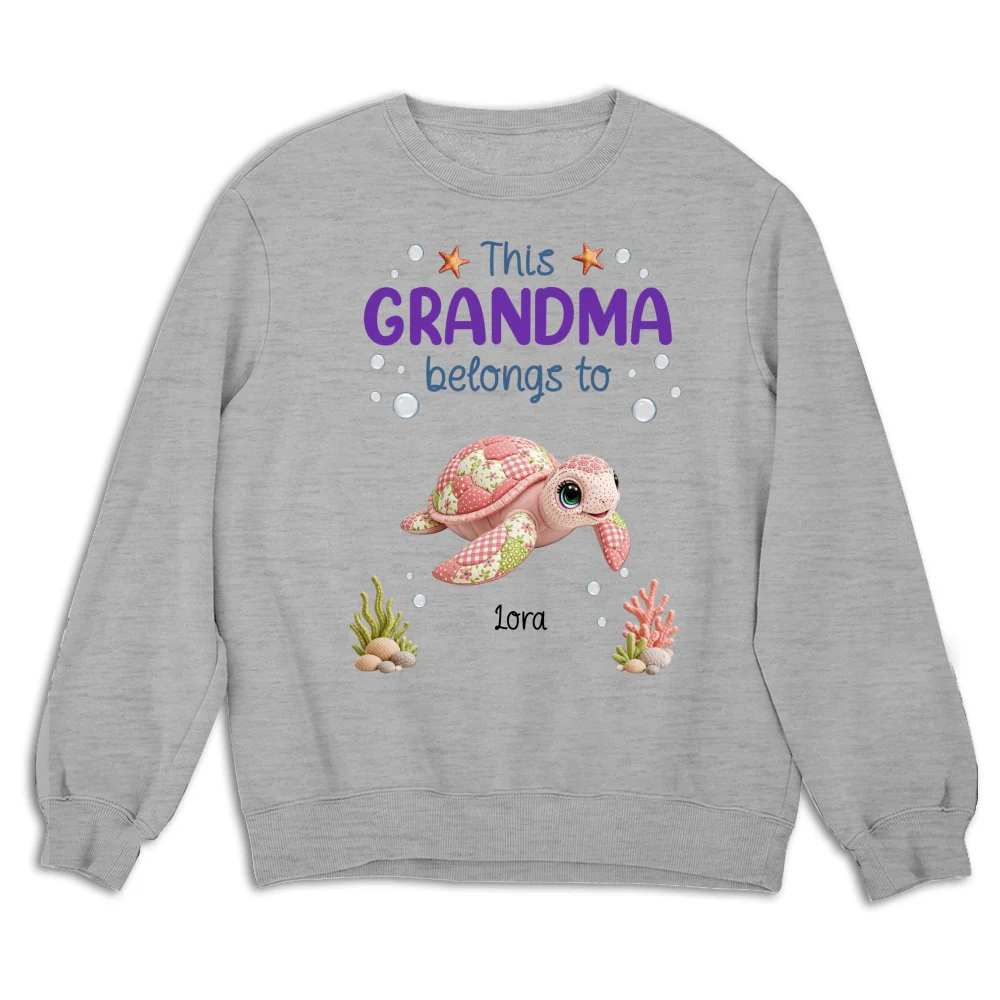 Little Turtle Of Nana - Personalized Custom Shirt - Image 15