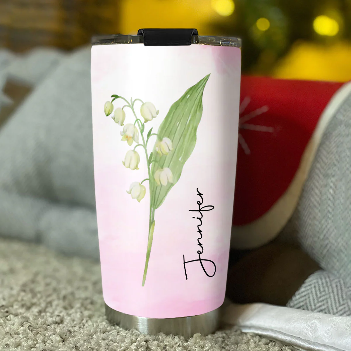 Live Bloom Wildly - Personalized Custom Tumbler - Image 4