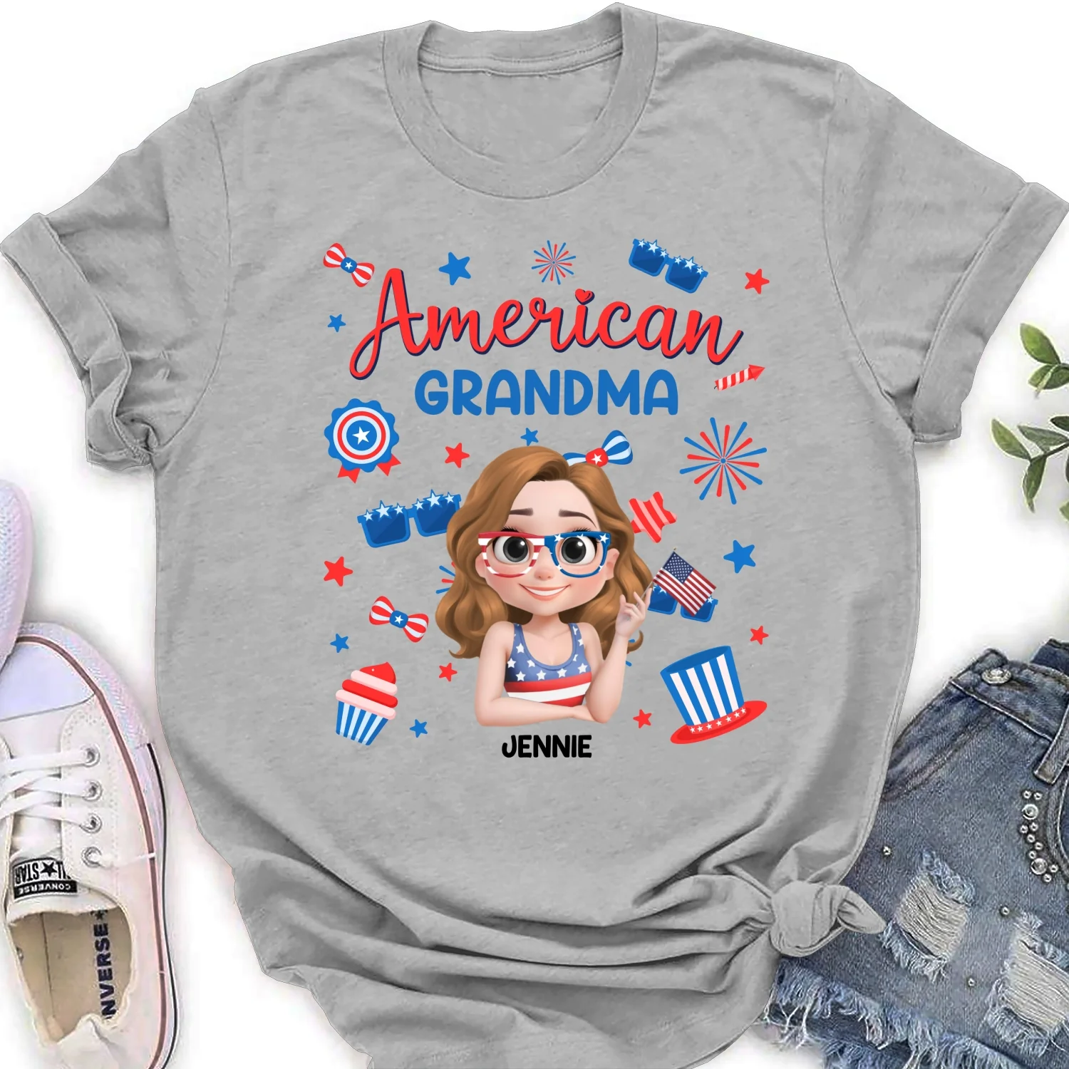 Living Grandma Life - Personalized Custom Shirt - Image 20