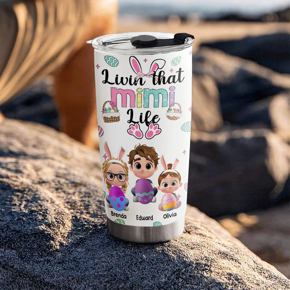 Living That Grandma Life  - Personalized Custom Tumbler - Image 5