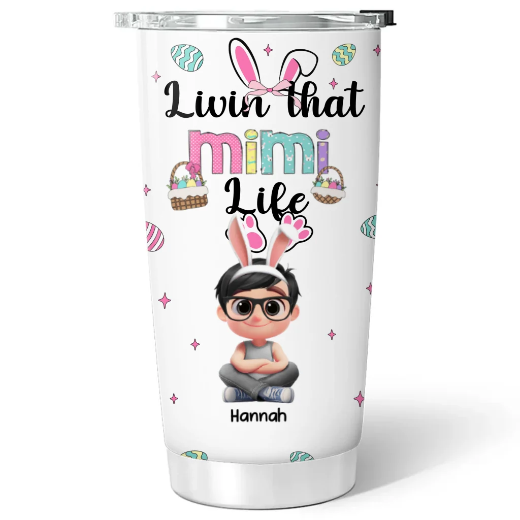 Living That Grandma Life  - Personalized Custom Tumbler - Image 6