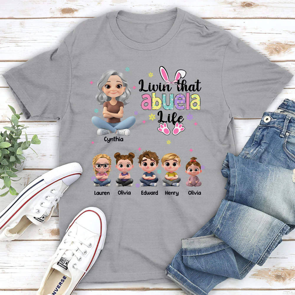 Living That Mimi Life  - Personalized Custom Shirt - Image 2