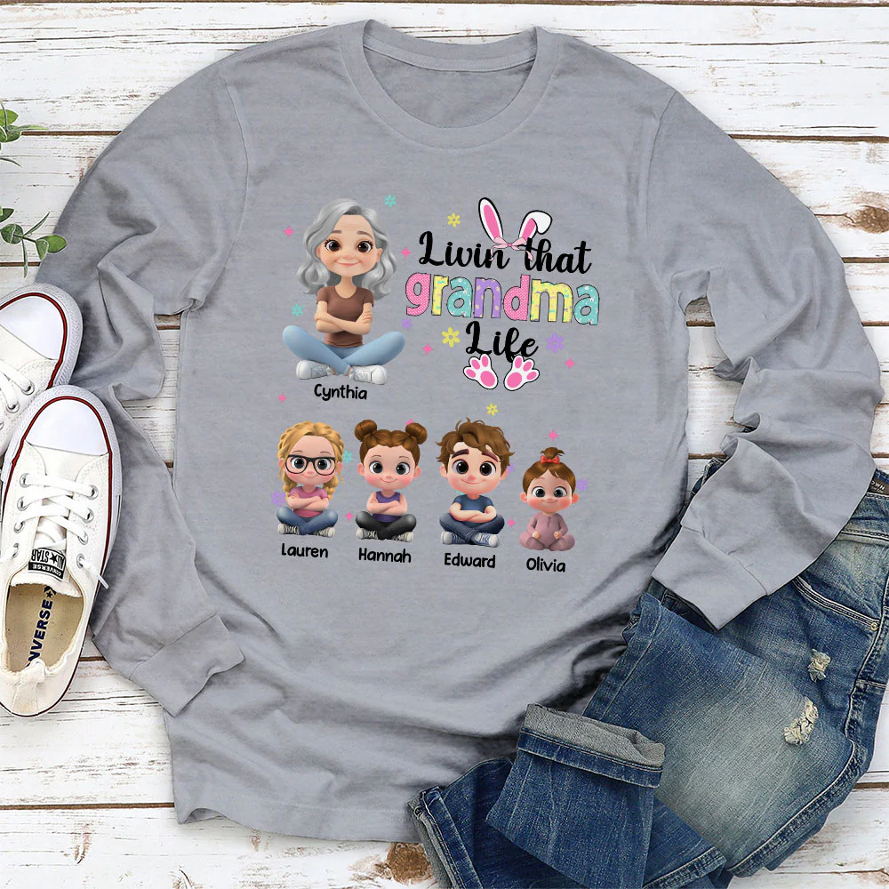 Living That Mimi Life  - Personalized Custom Shirt - Image 3