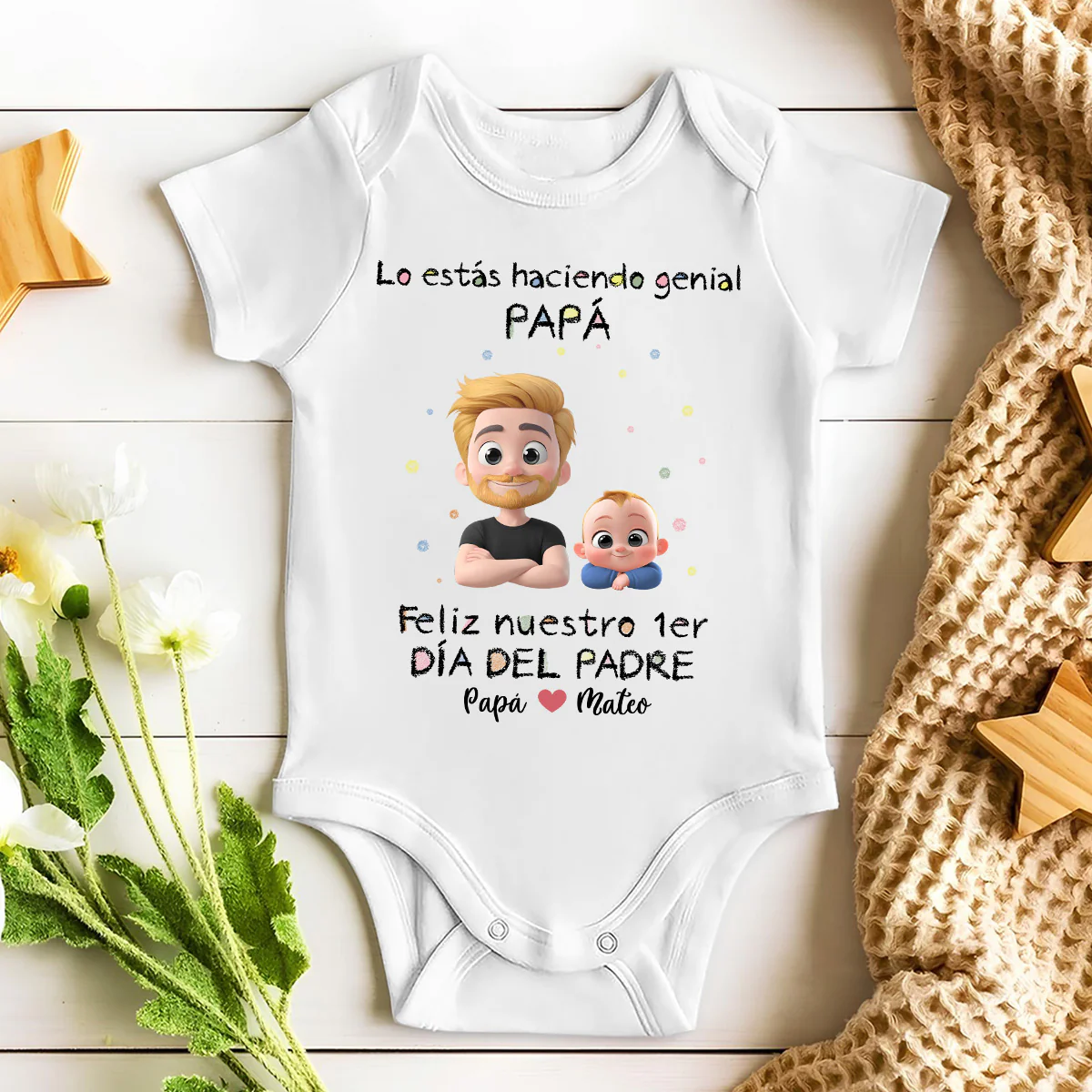 Lo Estás Haciendo Genial - Body Personalizado para Bebé - Image 2