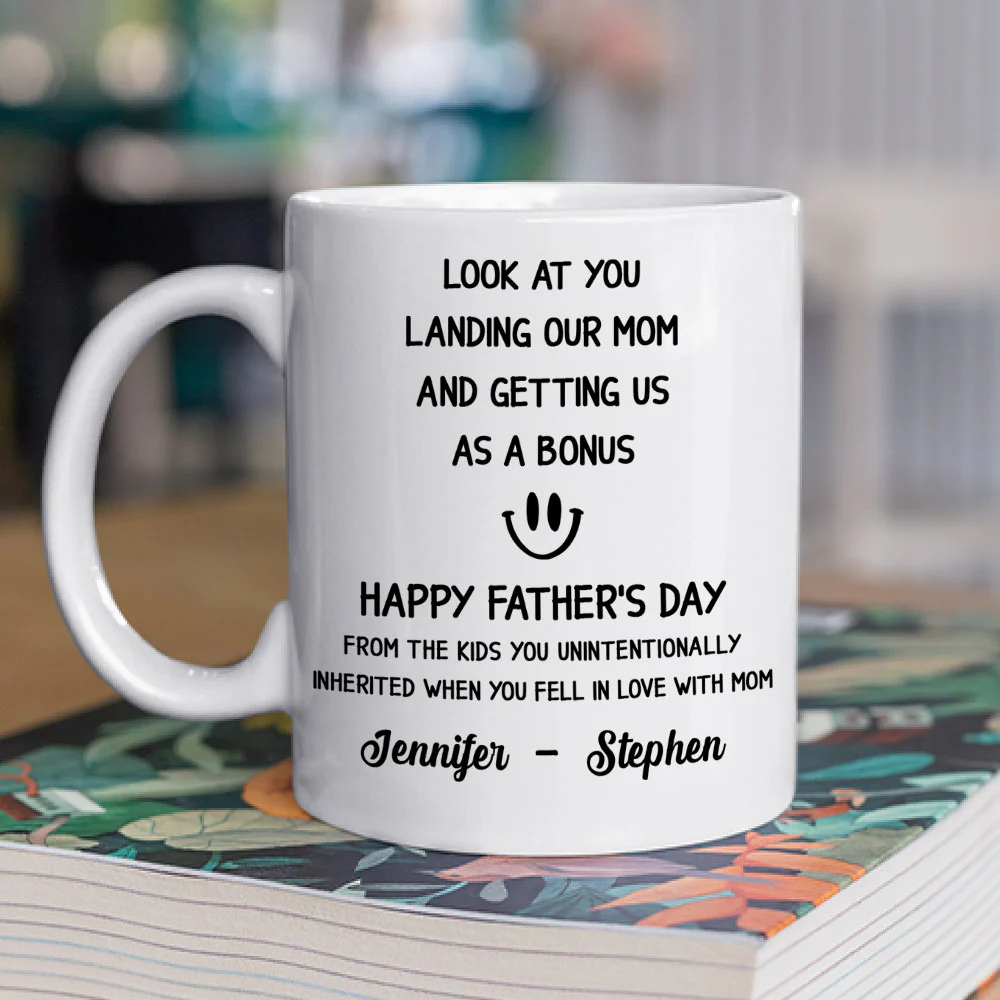 Look At You - Personalized Custom Coffee Mug - Image 2