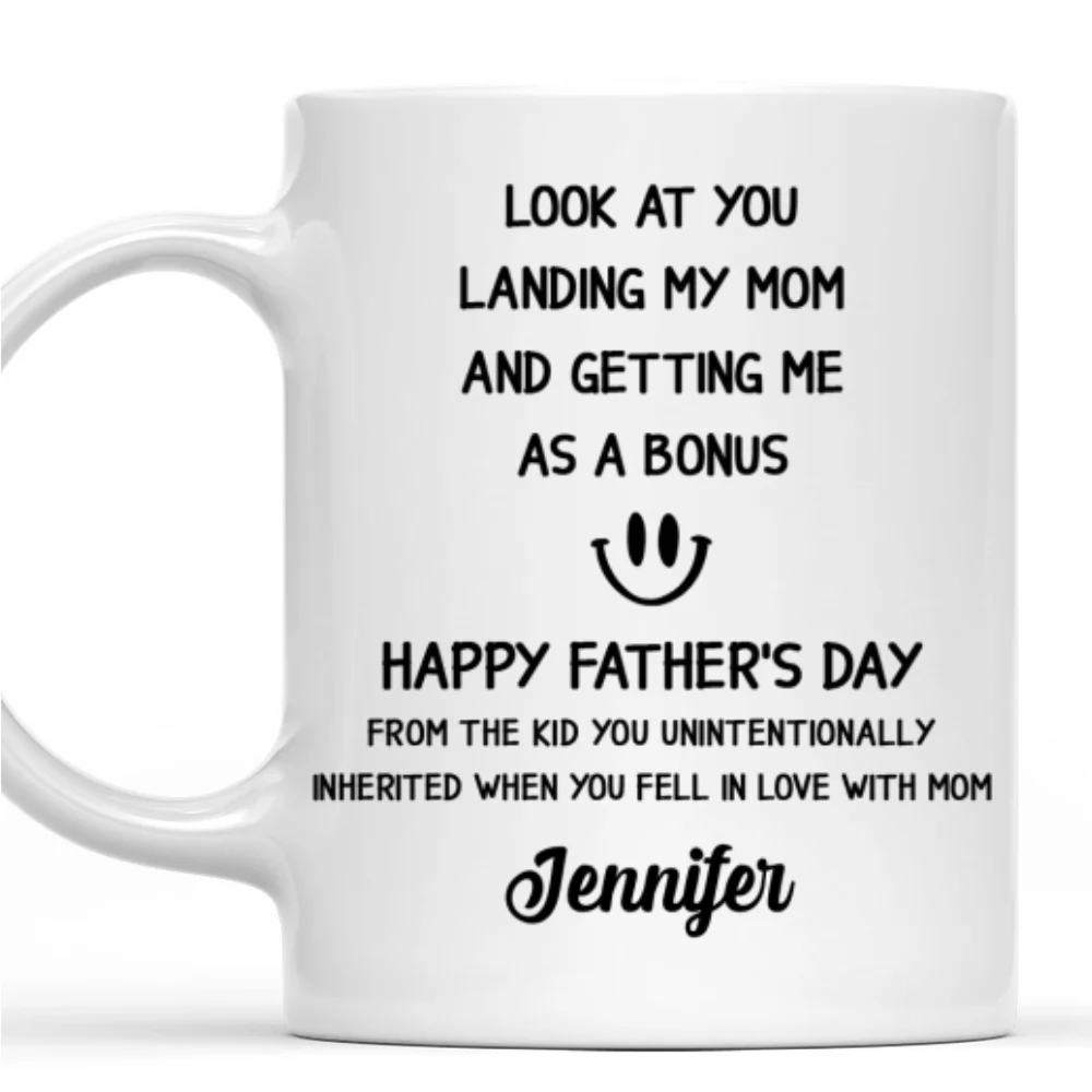 Look At You - Personalized Custom Coffee Mug - Image 7