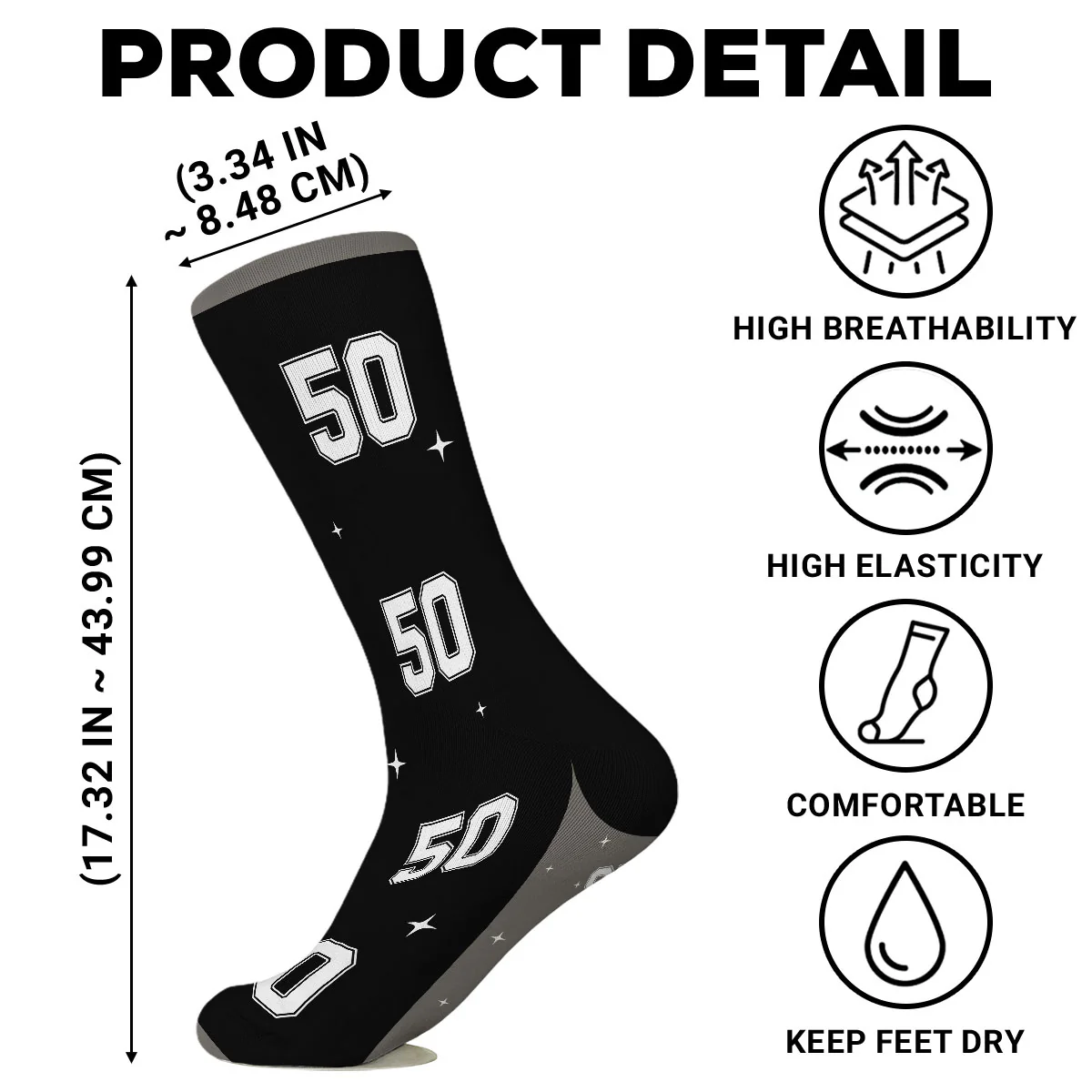 This Good Look  - Personalized Custom Crew Socks - Image 5
