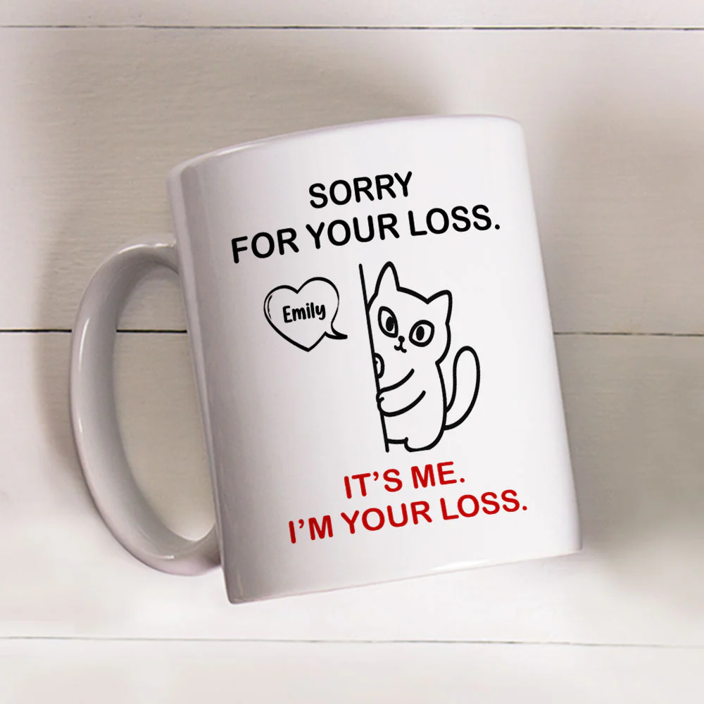 Look Who You Just Lost - Personalized Custom Coffee Mug - Image 3
