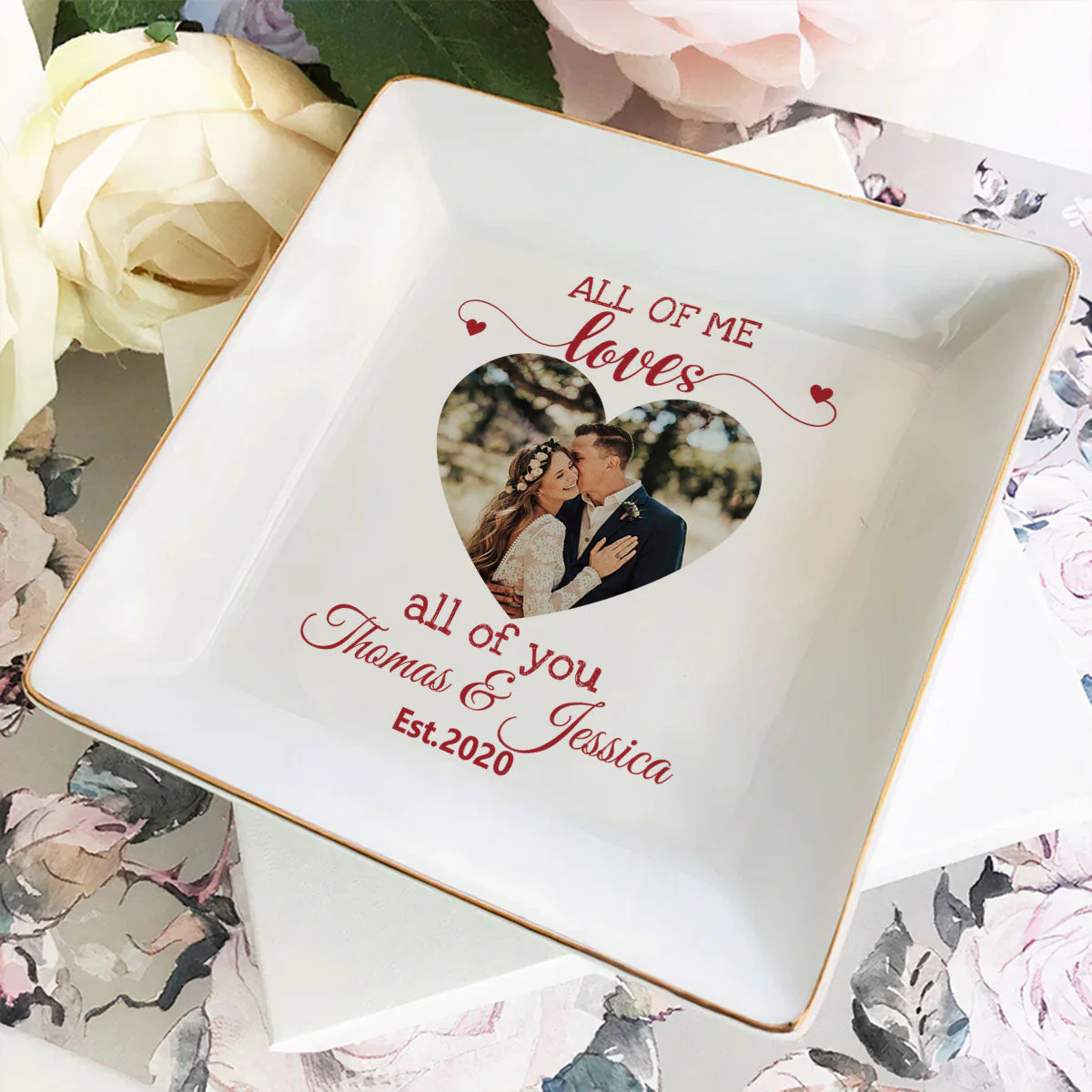 Love All Of You - Personalized Custom Jewelry Dish - Image 3