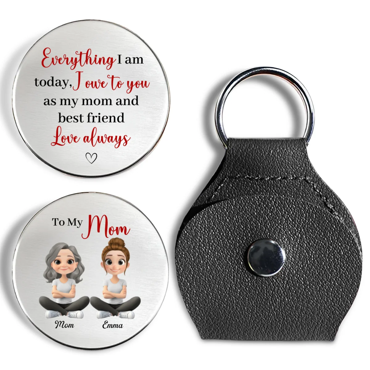 Love Always - Personalized Custom Pocket Hug - Image 6