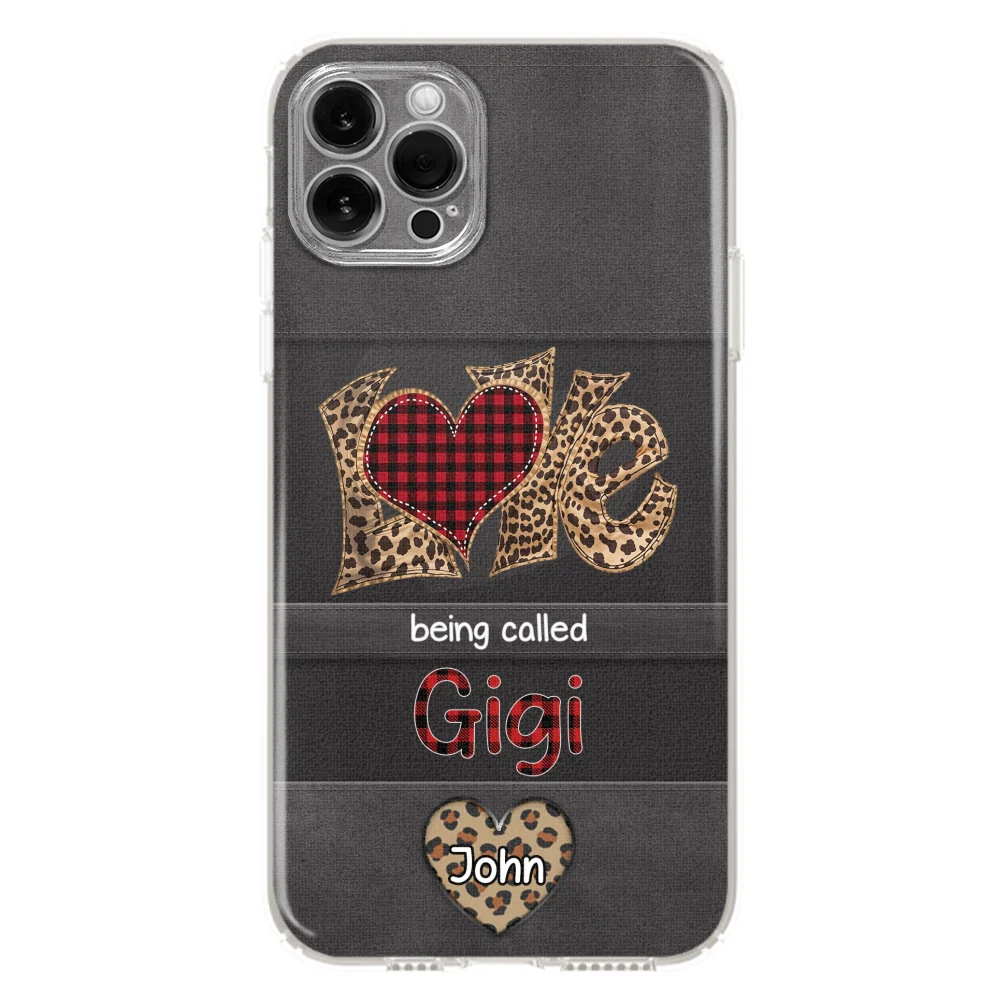 Love Being Called Grandma - Personalized Custom Phone Case - Image 11
