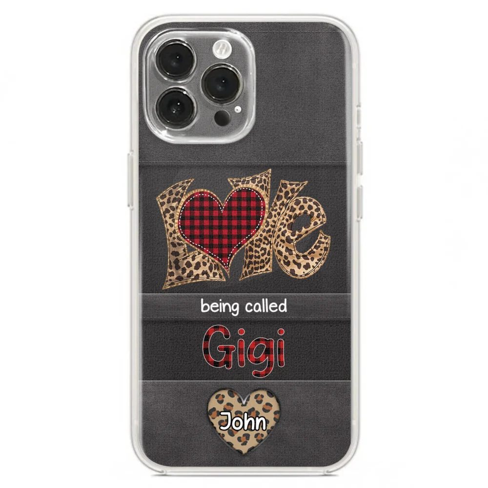 Love Being Called Grandma - Personalized Custom Phone Case - Image 18