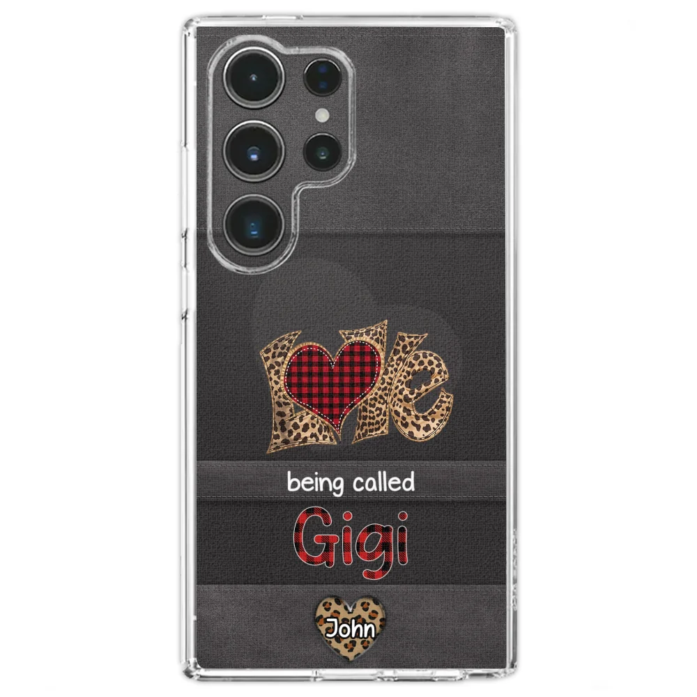 Love Being Called Grandma - Personalized Custom Phone Case - Image 26