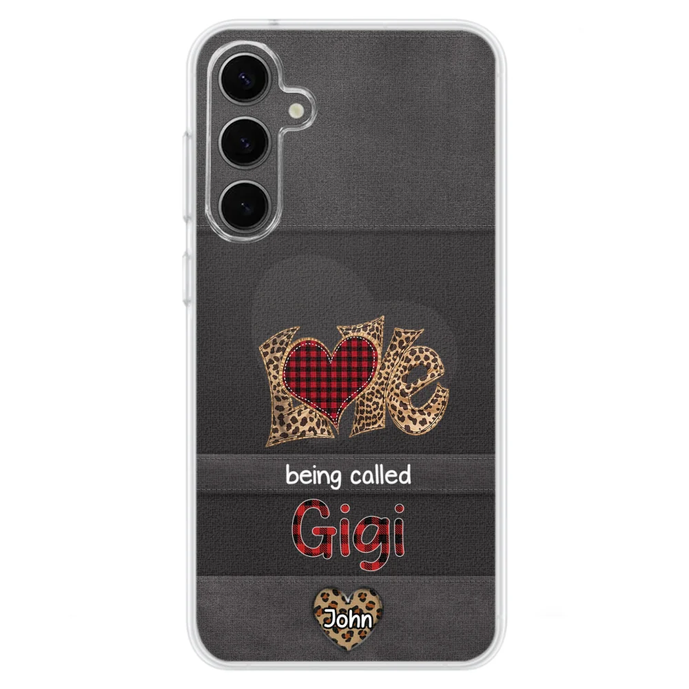 Love Being Called Grandma - Personalized Custom Phone Case - Image 27