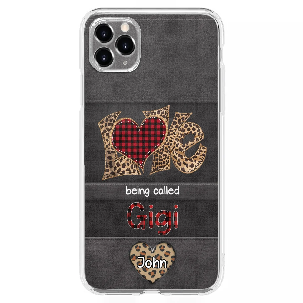 Love Being Called Grandma - Personalized Custom Phone Case - Image 7