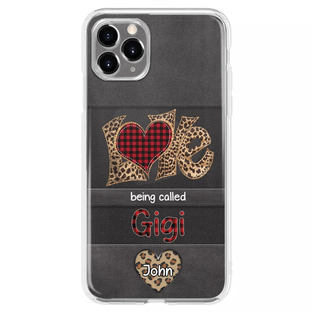 Love Being Called Grandma - Personalized Custom Phone Case - Image 8