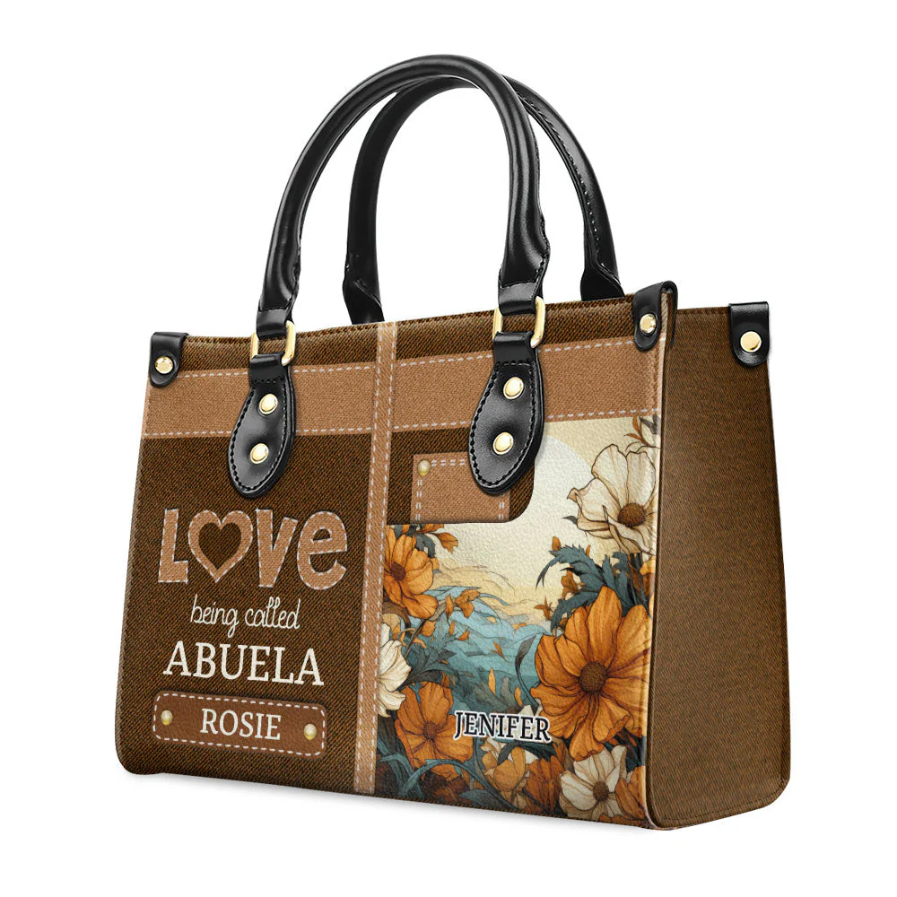 Love Being Called - Personalized Custom Leather Bag - Image 4