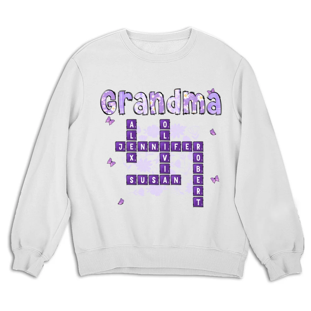 Love Being Gigi Crossword - Personalized Custom Shirt - Image 14