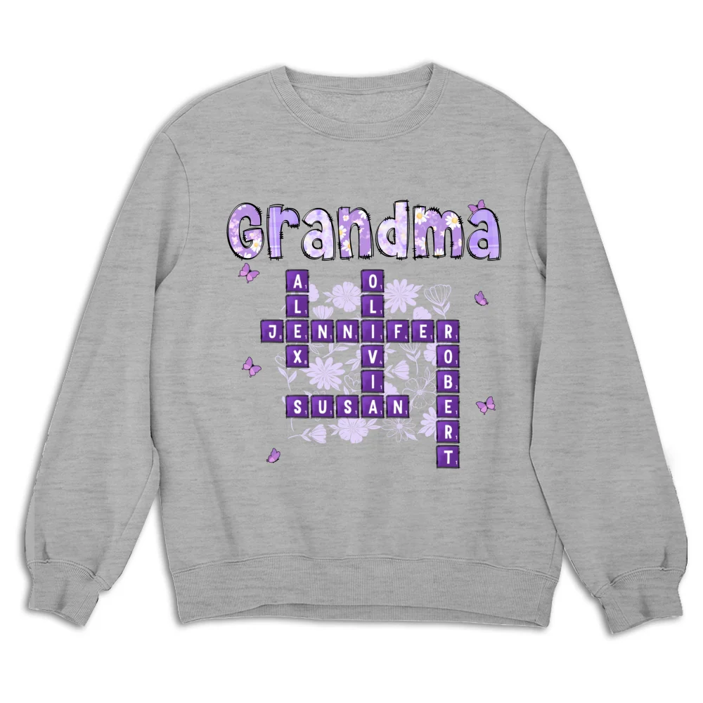 Love Being Gigi Crossword - Personalized Custom Shirt - Image 15
